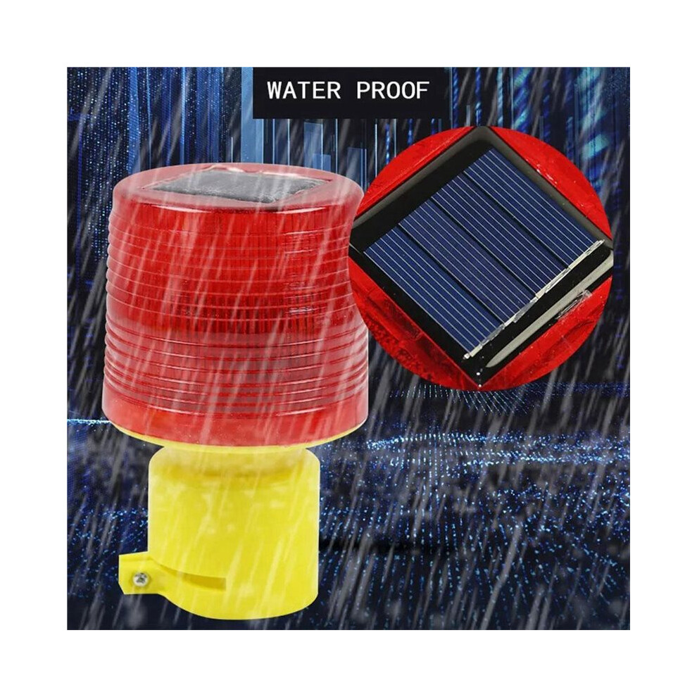 Solar Led Emergency Light Solar Traffic Tower Crane Warning Light Led Lamp For Construction Site Harbor Road Marine 6032189486690