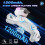Interactive Bluetooth Robot Dog Toy with Multicolor LED Lights, Programmable STEM Learning Toy for Children 3+ Years 3