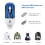 Universal Replacement Remote Control for Bravia LCD LED TVs Compatible with RM-YD102 RM-YD103, Easy to Use, Compact Design 3