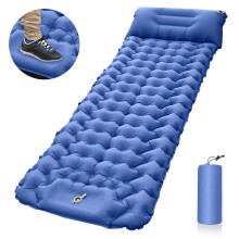 Colchonete inflável para camping e caminhadas Blue