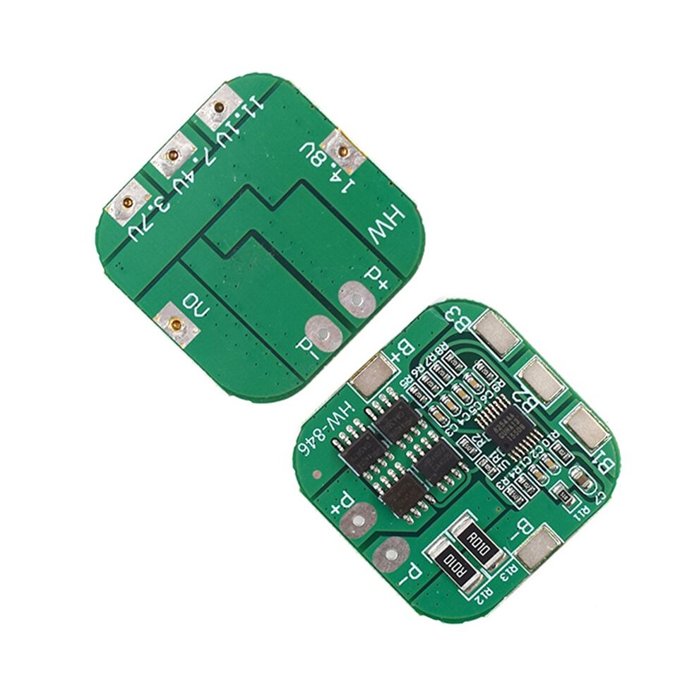 4S 14.8V / 16.8V 20A Li-Ion 4 Bms Pcm Battery Protection Board Bms Pcm For Lithium Licoo2 Limn2o4 18650 Li Battery 4711710519732