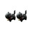 Ceramics Kitten Ceramics Cat Mini Animal Figurines Ornaments 1