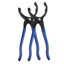 2pcs Oil Filter Wrench Set, 9-Inch &12 Inch Oil Filter Pliers, Suitable for Most Oil Filter Disassembly Tools for Cars