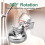 Shower Head Holder with 360 Suction Cup, Adjustable Chrome Silver Wall Mount for Bathroom Use 2