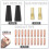 Flux Core Welding Torch Accessories Kit 24Pcs, 20x.035 Tips & 2xFlux Core Nozzles & 2x Diffusers,for 14AK Welding 3