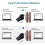 2025 Bluetooth Wireless Barcode Scanner Handheld USB Barcode Reader Scanner with Charging Base with Vibr 3