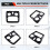 Painel Frontal de Rádio Automotivo de 9 Polegadas para DACIA Lodgy para  Dokker 2012-2020 com Sistema de Som para Android 4