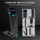 Portable Book Light LED Timer Rechargeable Reading Light 3-Color Lighting Mode Book Lights Bed Read Night Light 6