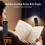 Portable Book Light LED Timer Rechargeable Reading Light 3-Color Lighting Mode Book Lights Bed Read Night Light 7