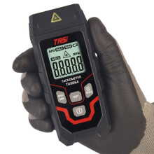 TASI Digitale Toerenteller met LED-Achtergrondverlichting, Industriële Toerentalmeter voor Motor, Ventilator, Pomp, Tandwiel, Foto-Elektrisch Type
