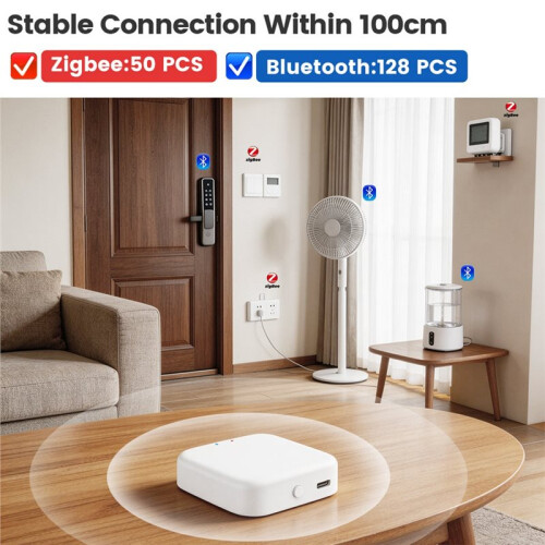 Gateway Multimodale Intelligente Tuya Zigbee+ Mesh Multi-Protocollo Centro di Controllo Domotico per Tutta La Casa 2