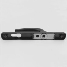 Aluminum Alloy Door and Window Double-Sided Door Handles, Swing Door Handle Panels, Interior Door Locks, Model 85