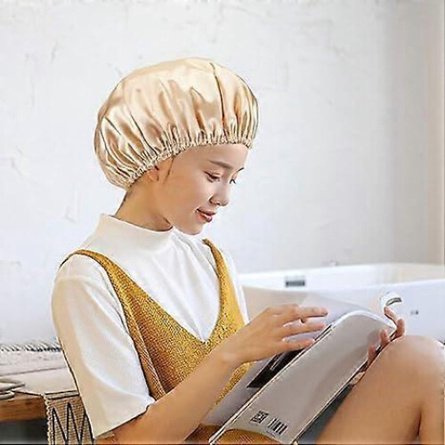 4-Pack Shower Caps for Women 1