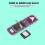 TPC ESIM to  SIM, ESIM Card Adapter Conversion Board, ESIM Lab Test, Solderless Cable for 5x6mm Chips 4