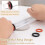 4-Piece Polymer Clay Acrylic Rolling Pin Set - Clear Slab Roller Tools with Thickness Rings for DIY 6