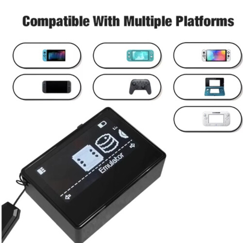 Emulator för  för Switch2  Simulator  - för Speltillbehör, NFC-Simulator, Spelkonsoladapter Svart 1