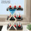 Multi Layer Stackable Plastic Kitchen Shelves for Efficient Food Preparation and Space Saving Storage 3
