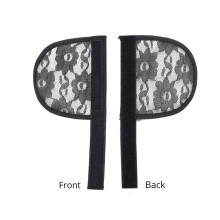 Ponytail Net Base Hair Net for Making Ponytail Hair Extension Black Tail Weaving Net with Adjust Strap for Wigs Making