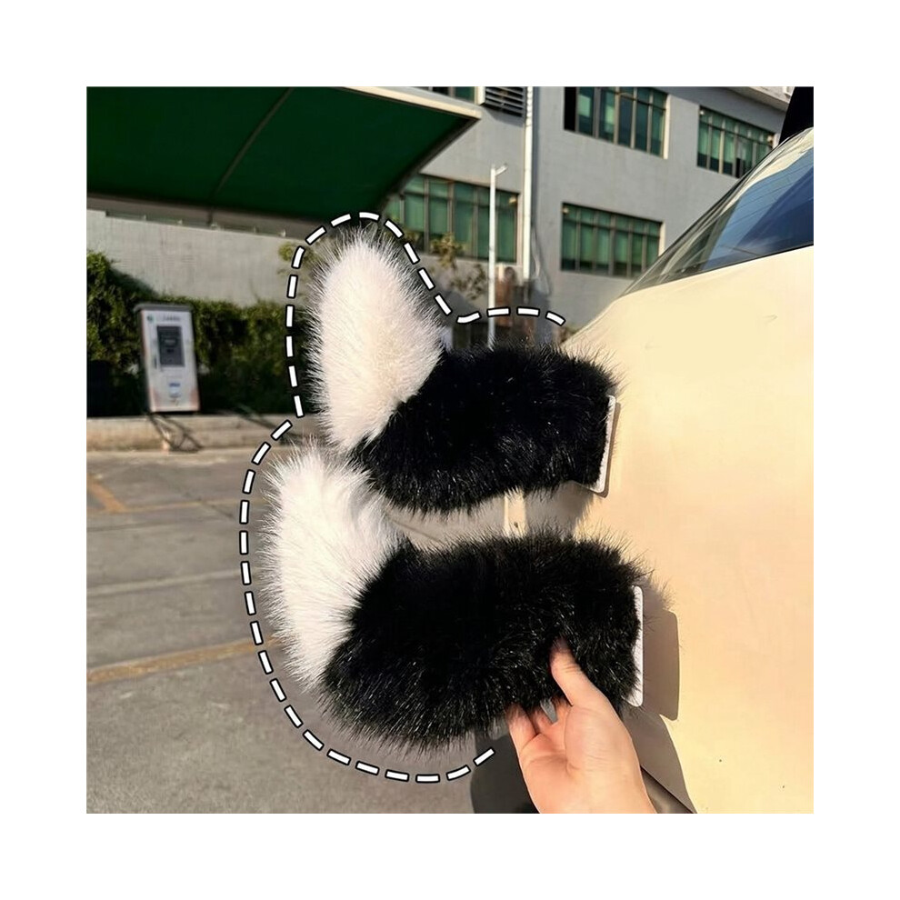 Fluffy Remote Control Electric Bicycle Tail Realistic Versatile Car Wagging Moving Tail Self-Adhesive Rechargeable 4713517754330