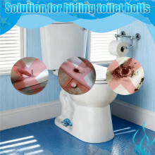 Toilet Bolt Covers Decor,Sea Turtles Toilet Bolt Caps Covers,Ocean Theme Bathroom Decor Easy to Install Avoid Rusting