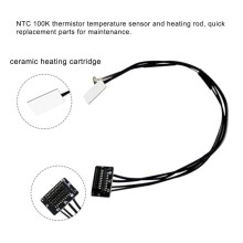 For  P2S Extruder Hotend Heating Assembly Tube Nozzle Thermistor Cartridge Heater Thermistor Heating Wire