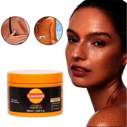 Tanning Lotion Cream 150ml Quick Color Development Long Lasting Effect Moisturizing Radiant Light Texture Sunscreen Protection Natural Gradient 1