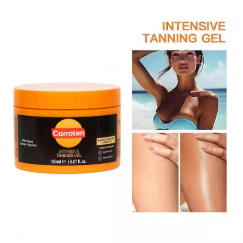 Tanning Lotion Cream 150ml Quick Color Development Long Lasting Effect Moisturizing Radiant Light Texture Sunscreen Protection Natural Gradient 2