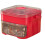 50- Ice Maker with Easy Press Cap Double Layer Ice  Maker Refrigerator Household Ice Storage Ice Box 4