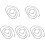 5Rouleaux Métal Pour Fabrication Colliers Bracelets 1