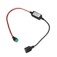 2Pin Male To USB Female Power Cable 5V 3A Output For Various