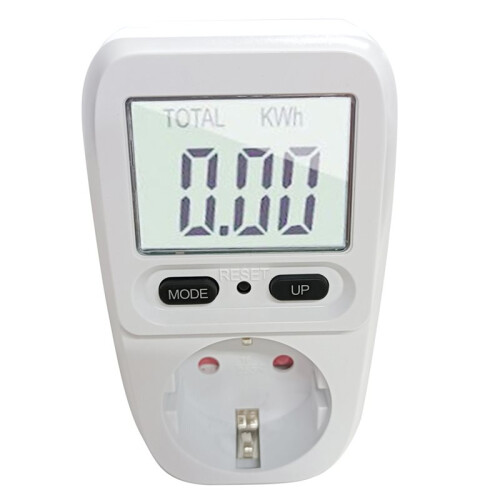 Multifunctional Electricity Bill Metering Socket with Backlight  Meter Billers Display EU Plug 2