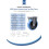 Parnells 200mm stainless steel fixed castor with blue elastic rubber on nylon centre whee 4