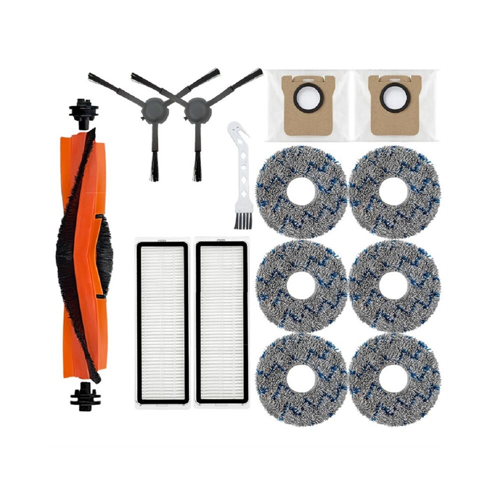For Robot Vacuum S20+ / S10+ Vacuum Cleaner Accessories Spare Parts Main Brush Hepa Filter Mop Pads 6033701947682