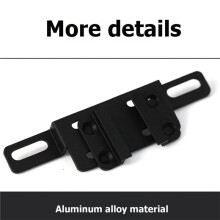 Bicycle Adjustable Width Taillight Mount Holder Cycling Tail Light Rack Mount Bike Mount Bracket