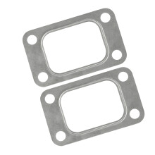Packung mit 2 hochwertigen Flanschdichtungen aus Edelstahl 304