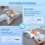 Ergonomic Cervical Pillow, Orthopedic Memory Foam Neck Support Pillow for Side and Back Sleepers, Grey 3