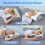 Ergonomic Cervical Pillow, Orthopedic Memory Foam Neck Support Pillow for Side and Back Sleepers, Grey 4