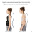 Posture Corrector for Women and Men, Back Support Belt, Adjustable Breathable Comfortable Spinal Alignment Brace Support For Daily Use 4