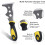 Window Glazing Tool Set 4-Piece Window Tool for Assembly and Repair, Includes Stainless Steel Scraper,Double  Hammer 4