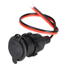 12V 24V Kfz-Zigarettenanzünder-Buchse mit wasserdichtem Design