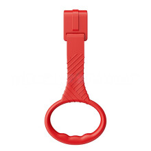 Colorful Infant Activity Rings for Motor Skills Development-Red