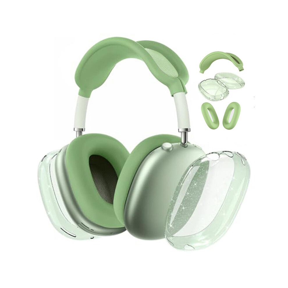 Silicone Headphone Cover Protective Case-Matcha Green 7627001652378