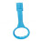 Safety Tested Baby Exercise Rings Smooth Corners Round-Blue 1