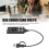 Adaptador USB Externa Tipo-C para Placa de Som Externa, Microfone e Fone de Ouvido para Laptop e Celular - Modificador de Voz - Conecte e Use 4