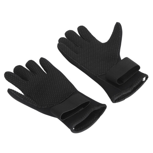 5mm Neoprene Swim Gloves Black