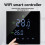 Tuya  WiFi Floor Water Heating Wall Boiler Heating Thermostat Programmable Voice Control Backlight Adjustable A 5