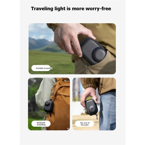 Protective Bag for  Action 6/5 Waterproof Carrying Case Storage Box with Organized Compartments