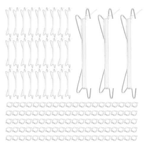 Tomato Hooks with String,Plant Support Clips,Tomato Support Hook for Climbing Plants,Tomato Holder Hooks