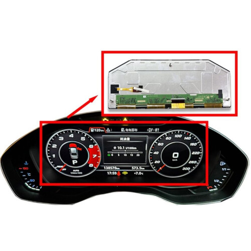 LCD Display Screen Instrument Cluster for  A4 A5 A6 A7 Q7 Q8 LCD Display Pixel Replacement 2
