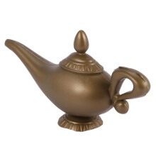 Kunststoff Cosplay Magie Halloween Weihnachten Panto Arabian Für Genie Lampe Kostüm Prop Für Kinder Haupt Dekorationen